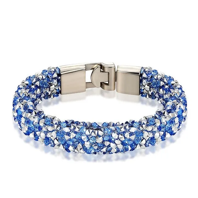 10 Color Crystal Bracelet