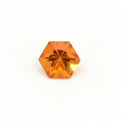 4 to 6mm Citrine Hexagons