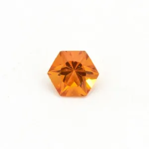 4 to 6mm Citrine Hexagons