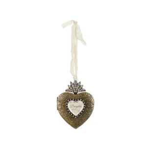 A Gilded Life Daughter Heart Locket