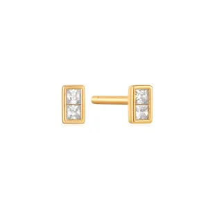 Ania Haie Gold Glam Mini Stud Earrings