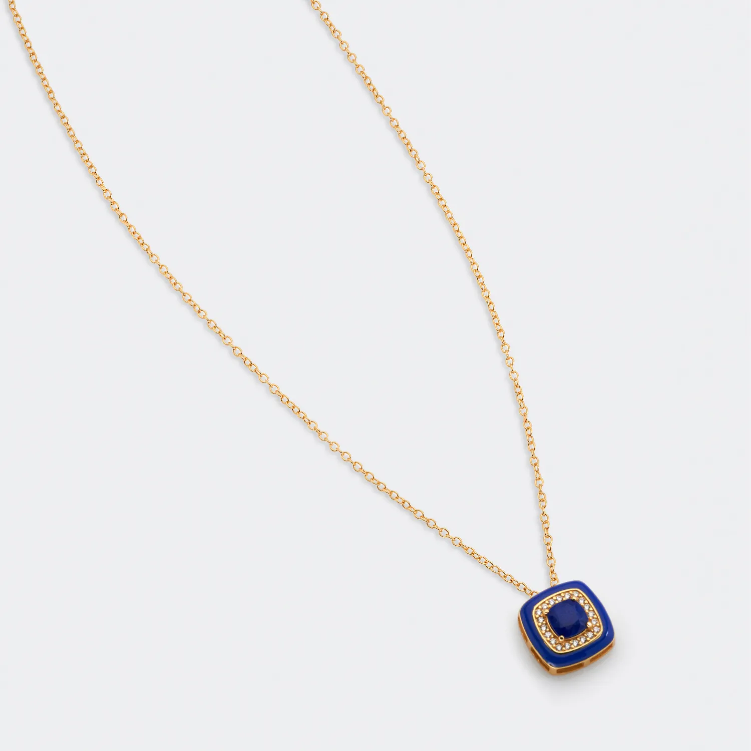 Athena Lapis Necklace