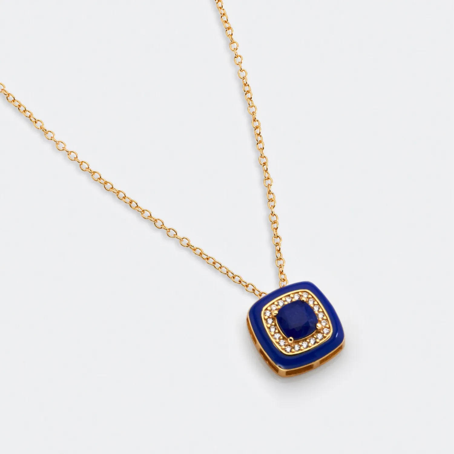 Athena Lapis Necklace