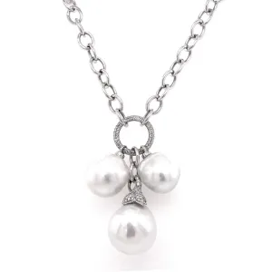 Baroque pearl necklace