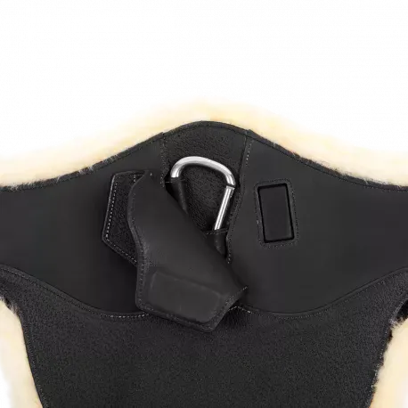 Belly Guard Girth with Removeable Artificial Sheepskin Lining