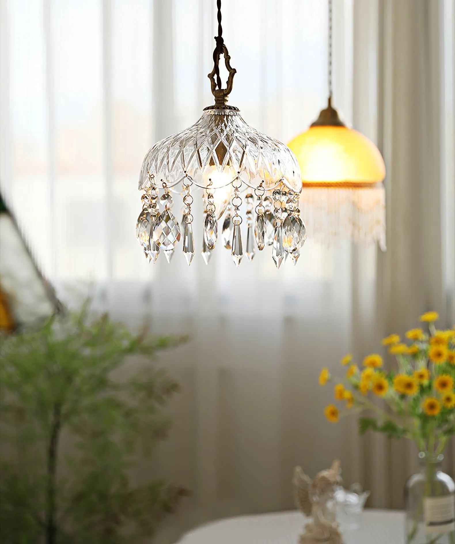 Bowl Shade Pendant Lamp