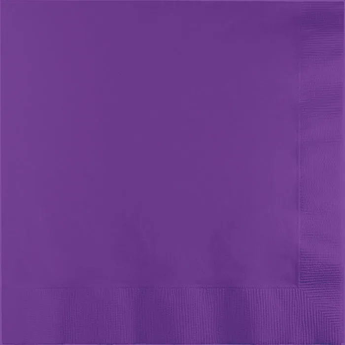 Bulk Amethyst Purple Luncheon Napkins 2 Ply (600 per Case)