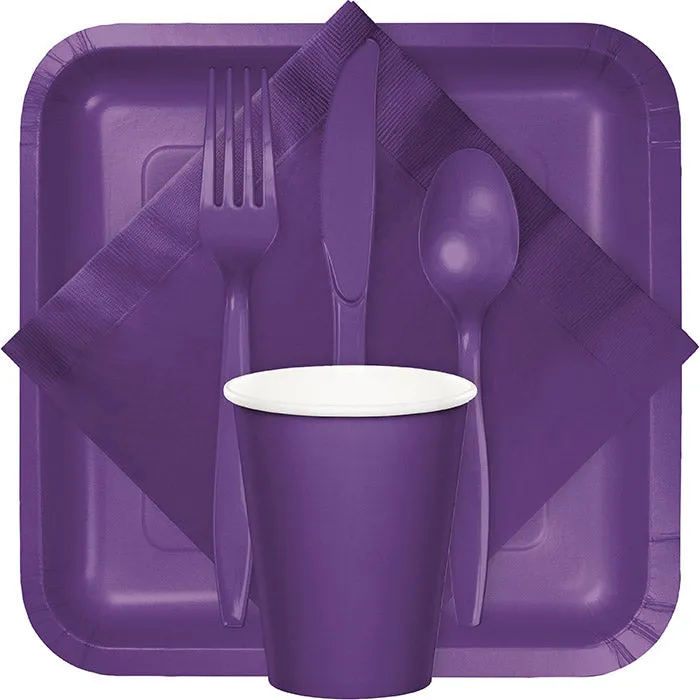 Bulk Amethyst Purple Luncheon Napkins 2 Ply (600 per Case)