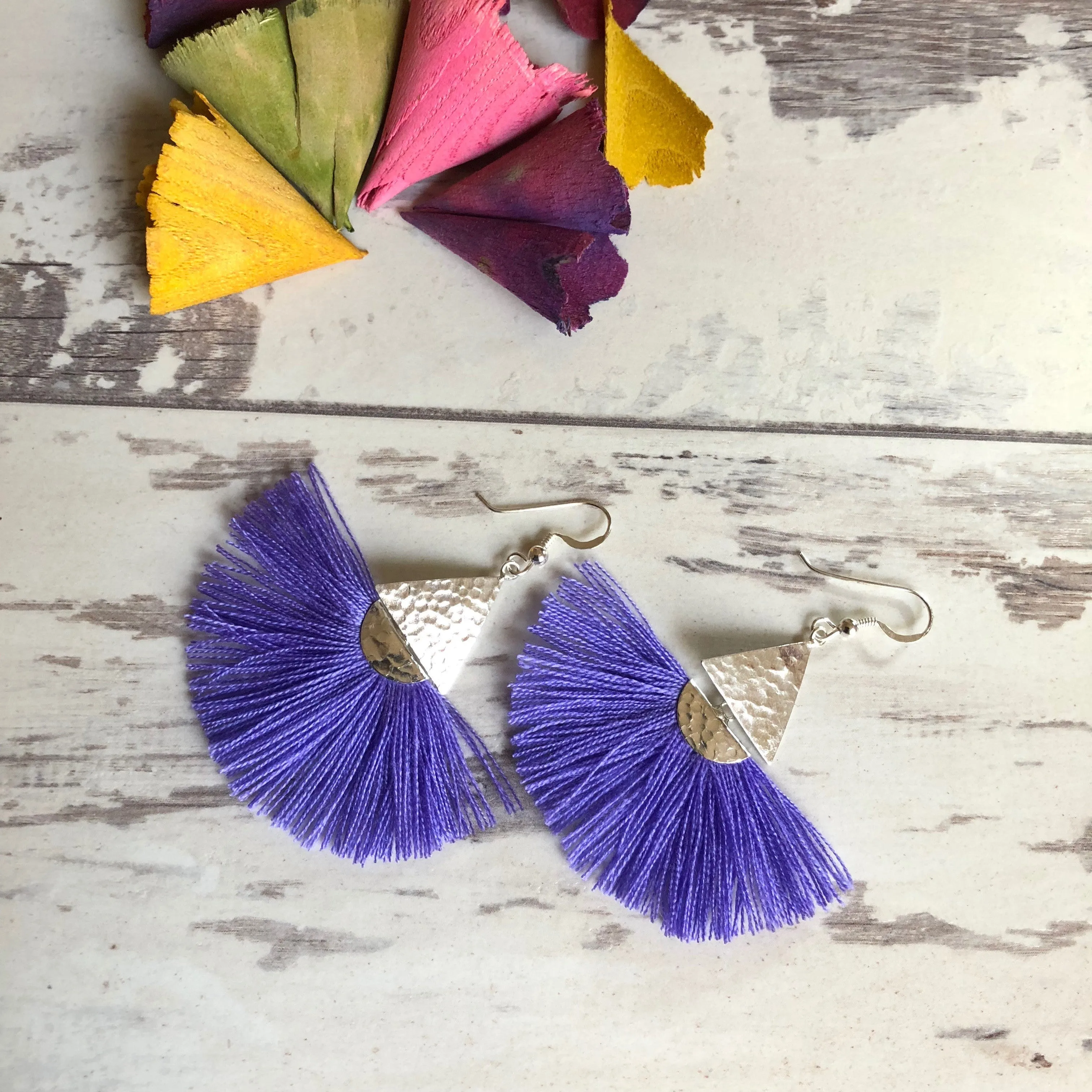 Candy Tassel Earrings - VE212 (5colours)