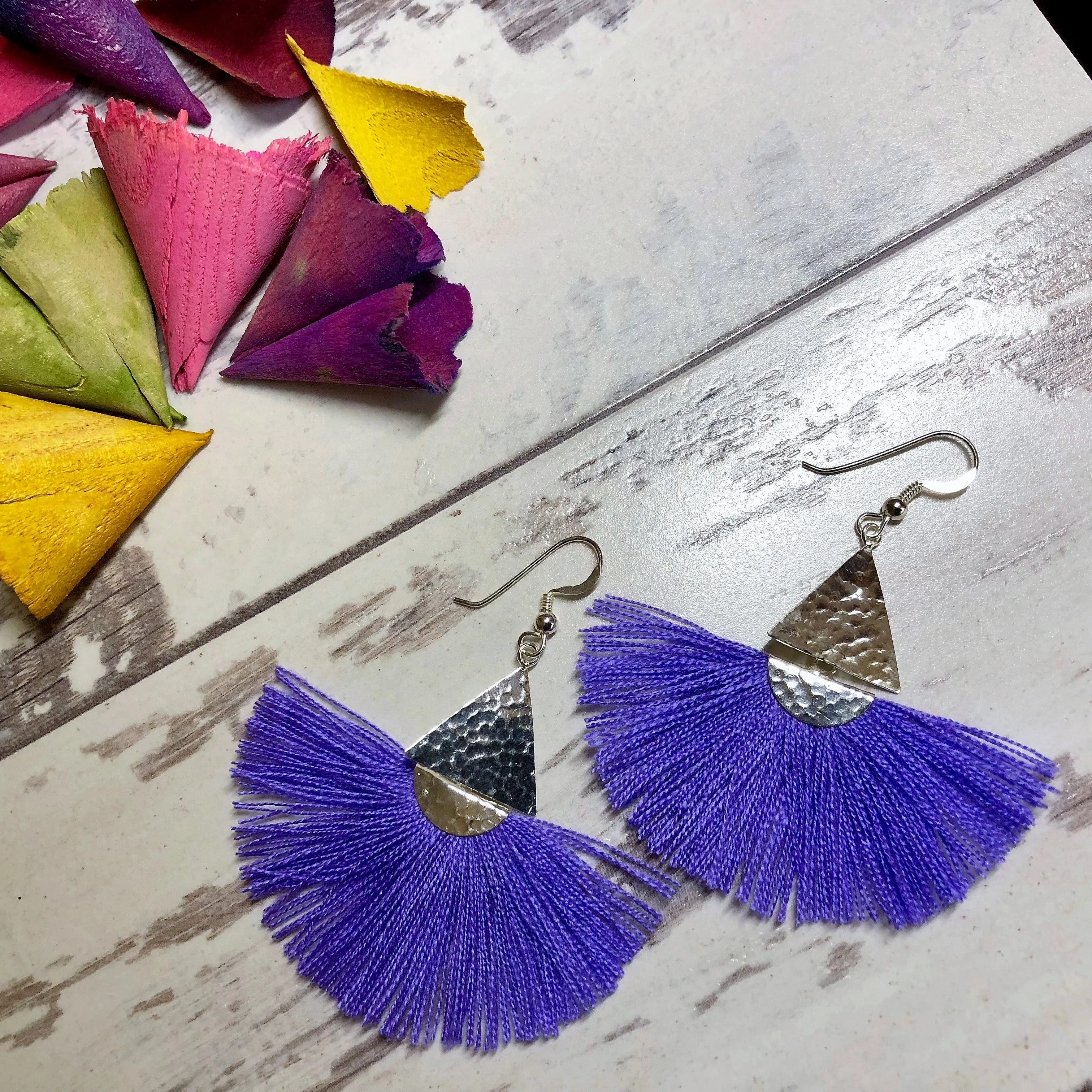 Candy Tassel Earrings - VE212 (5colours)