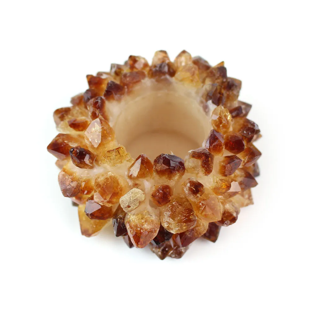 Citrine Candle Holder