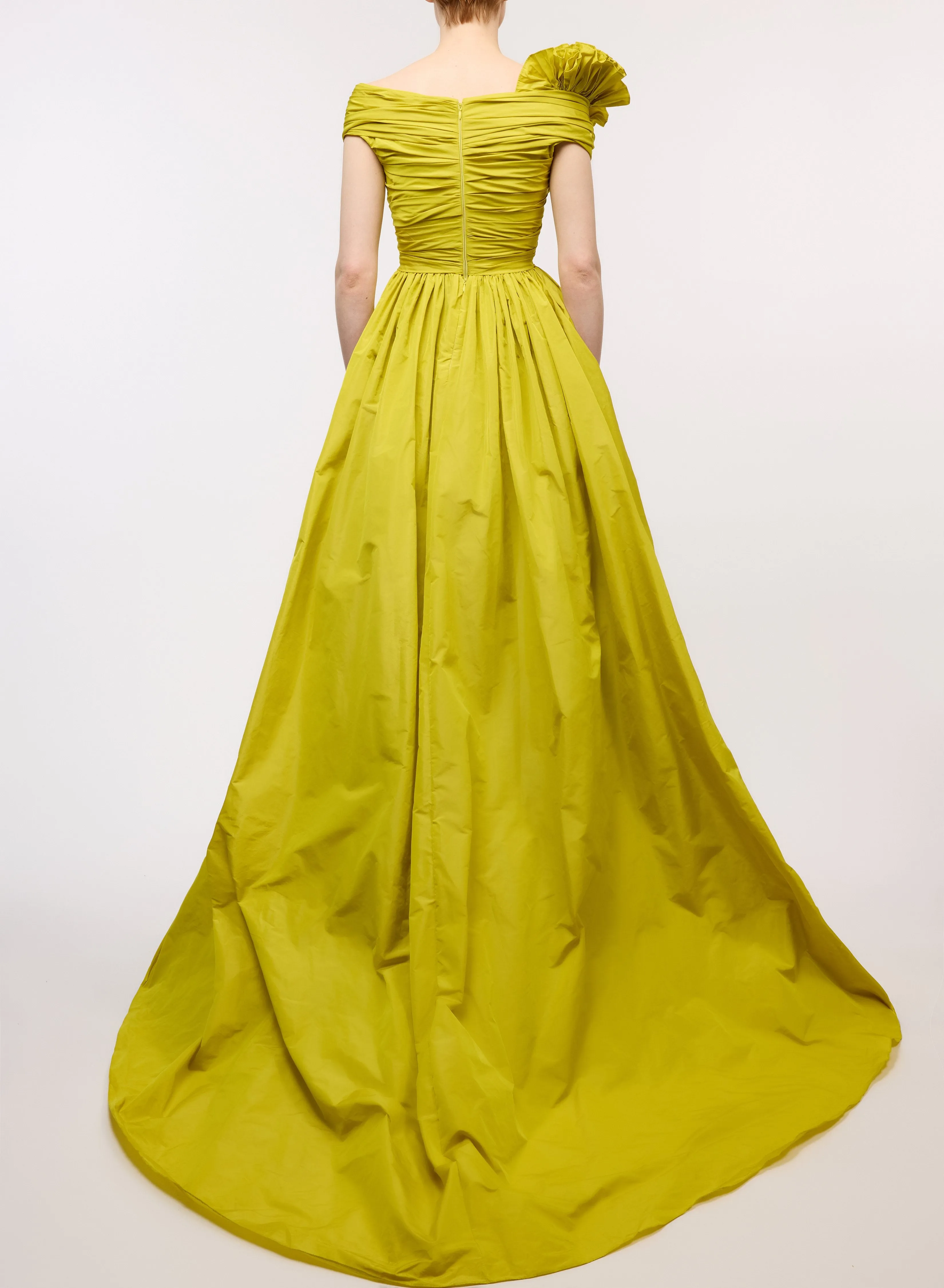 Citrine Gown in Taffeta