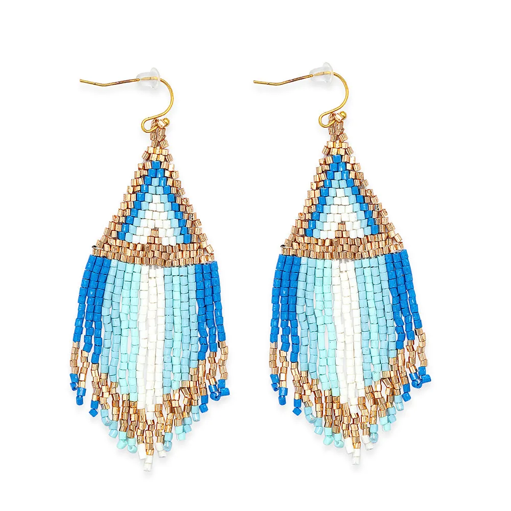 Claridad Earrings in Blue