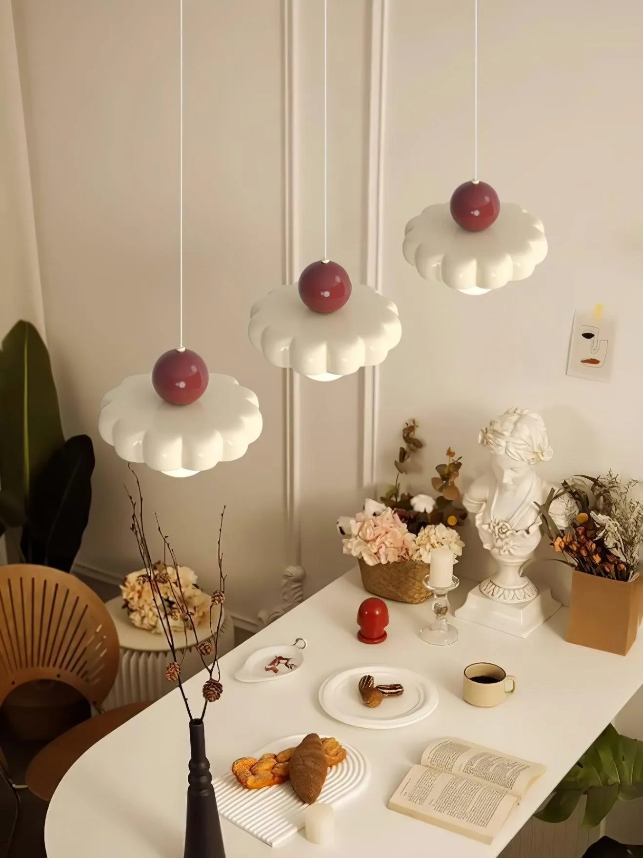 Cream Cloud Pendant Lamp