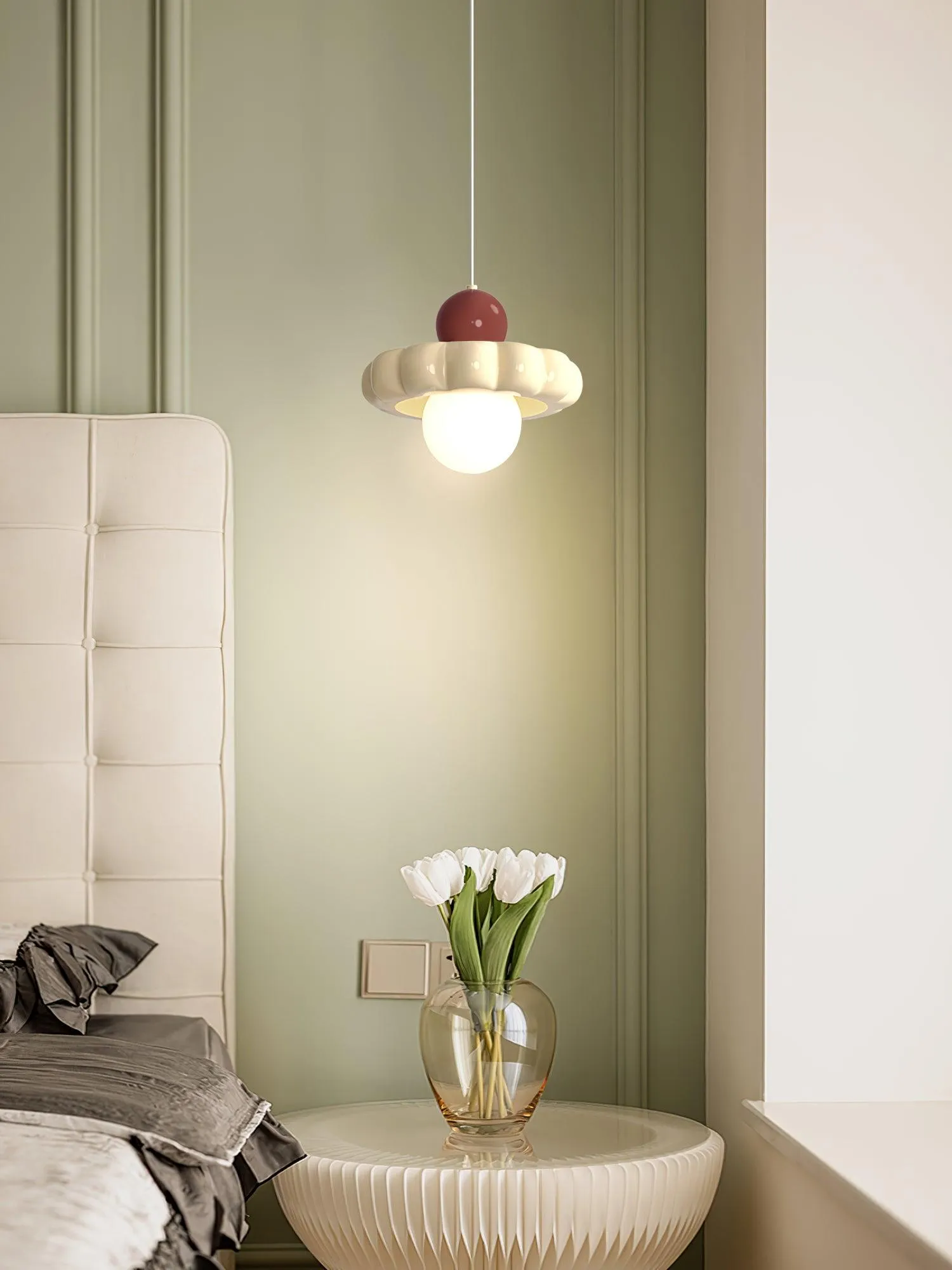 Cream Cloud Pendant Lamp