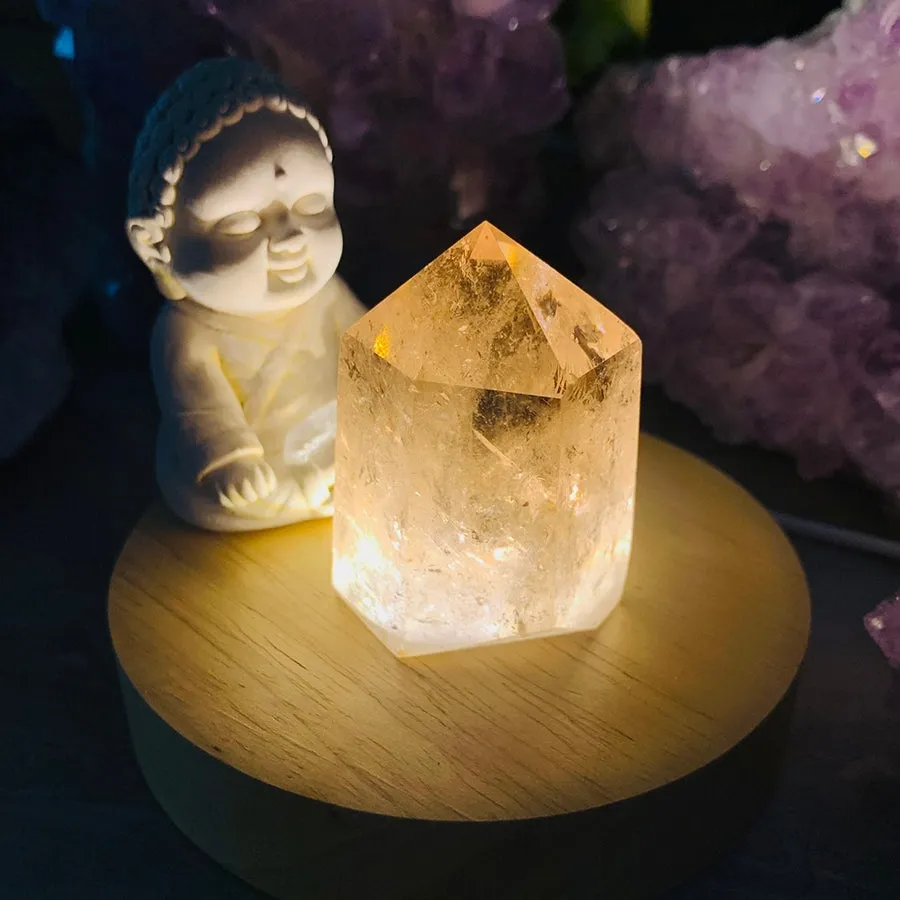 Crystal Mood Light  (Citrine Generator Short & Thick)