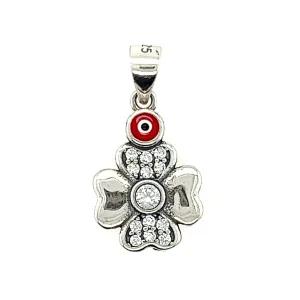 D120 Flower and Eye Pendant