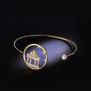 Designer Arabian Nights Bangle Bracelet Chic Jewelry Accessories Gift for Women