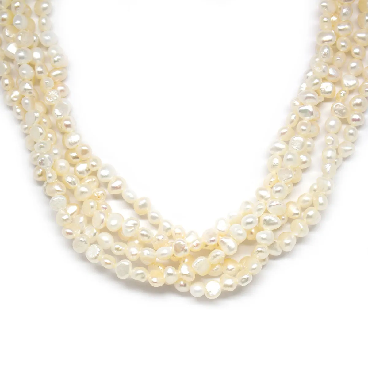 Elegant Baroque Pearl Necklace