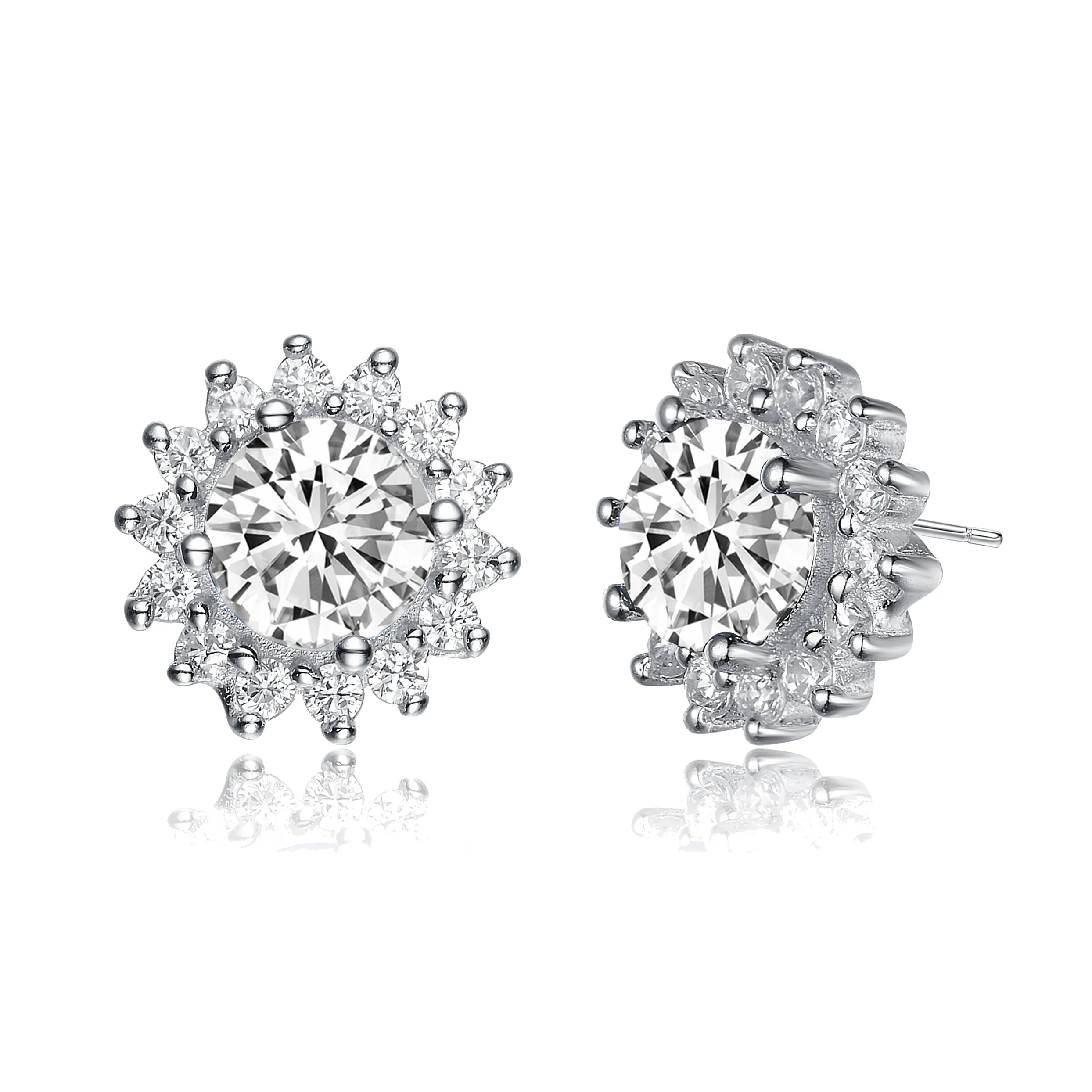 Eloise Snowflake Stud Earrings