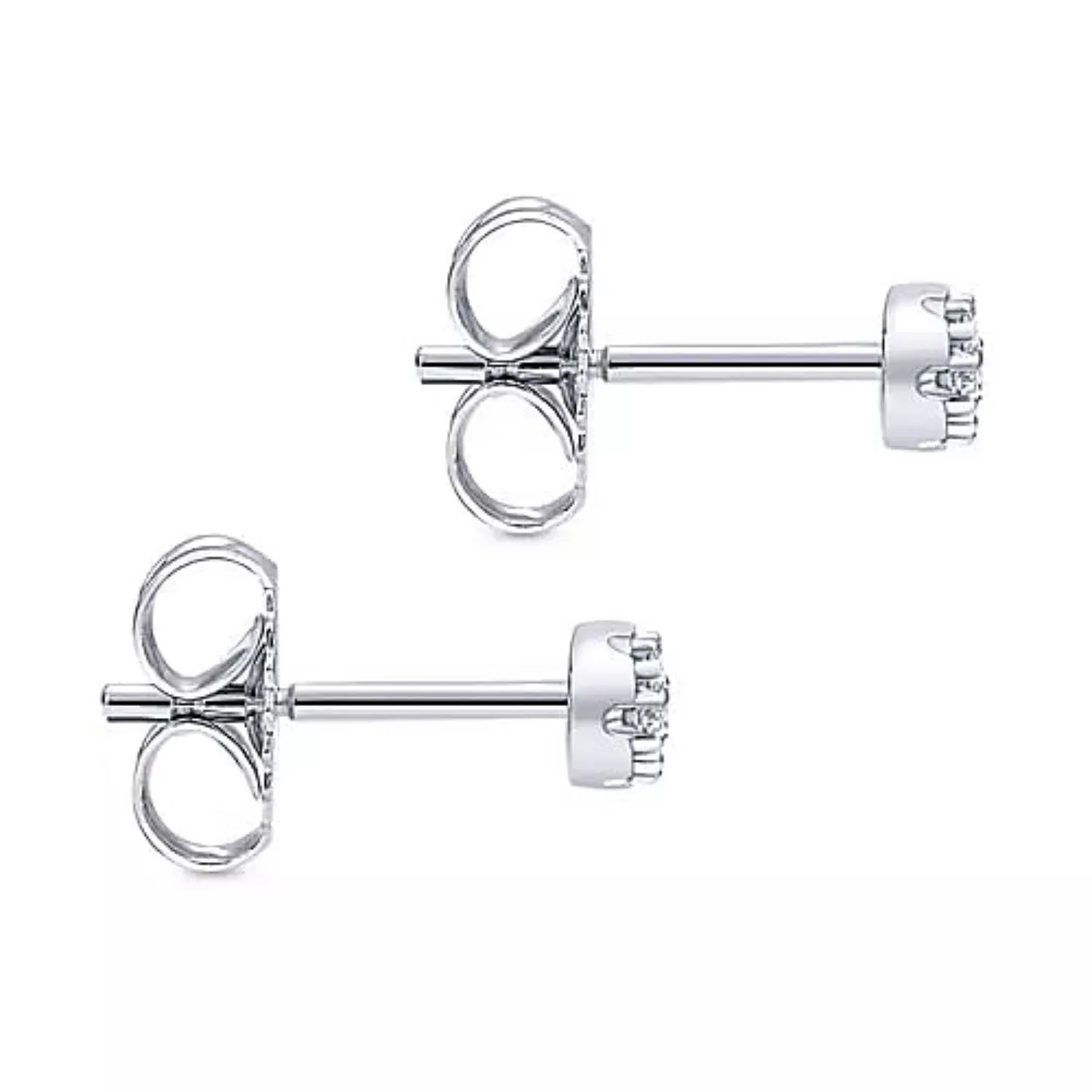 Gabriel & Co. Pave Diamond Stud Earrings