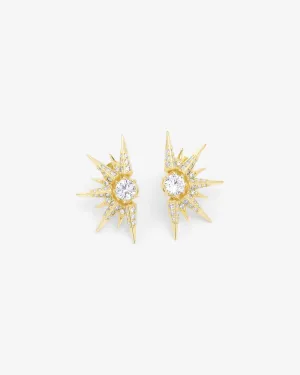 Gabriella Sunburst Stud Earrings