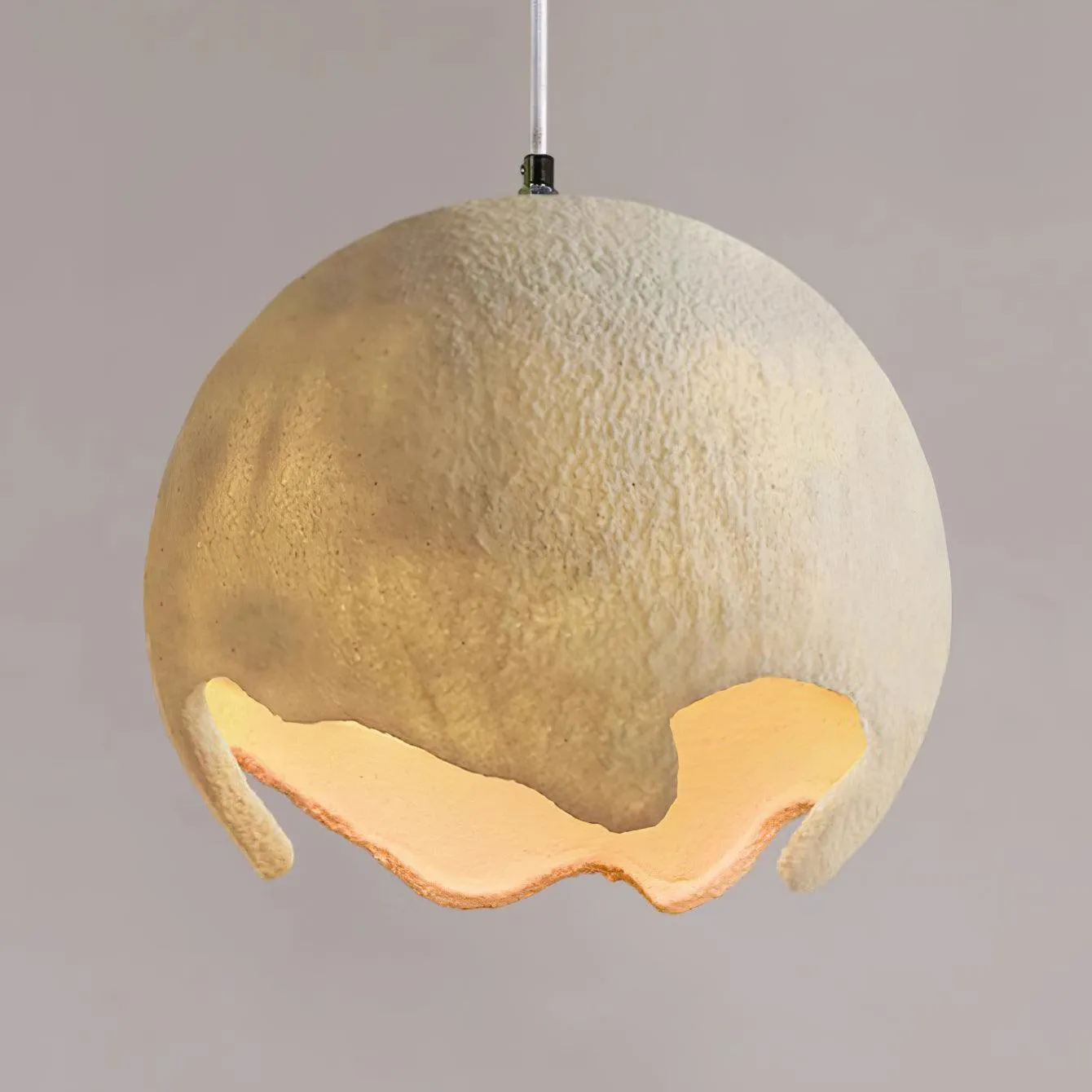 Geometric Resin Pendant Light