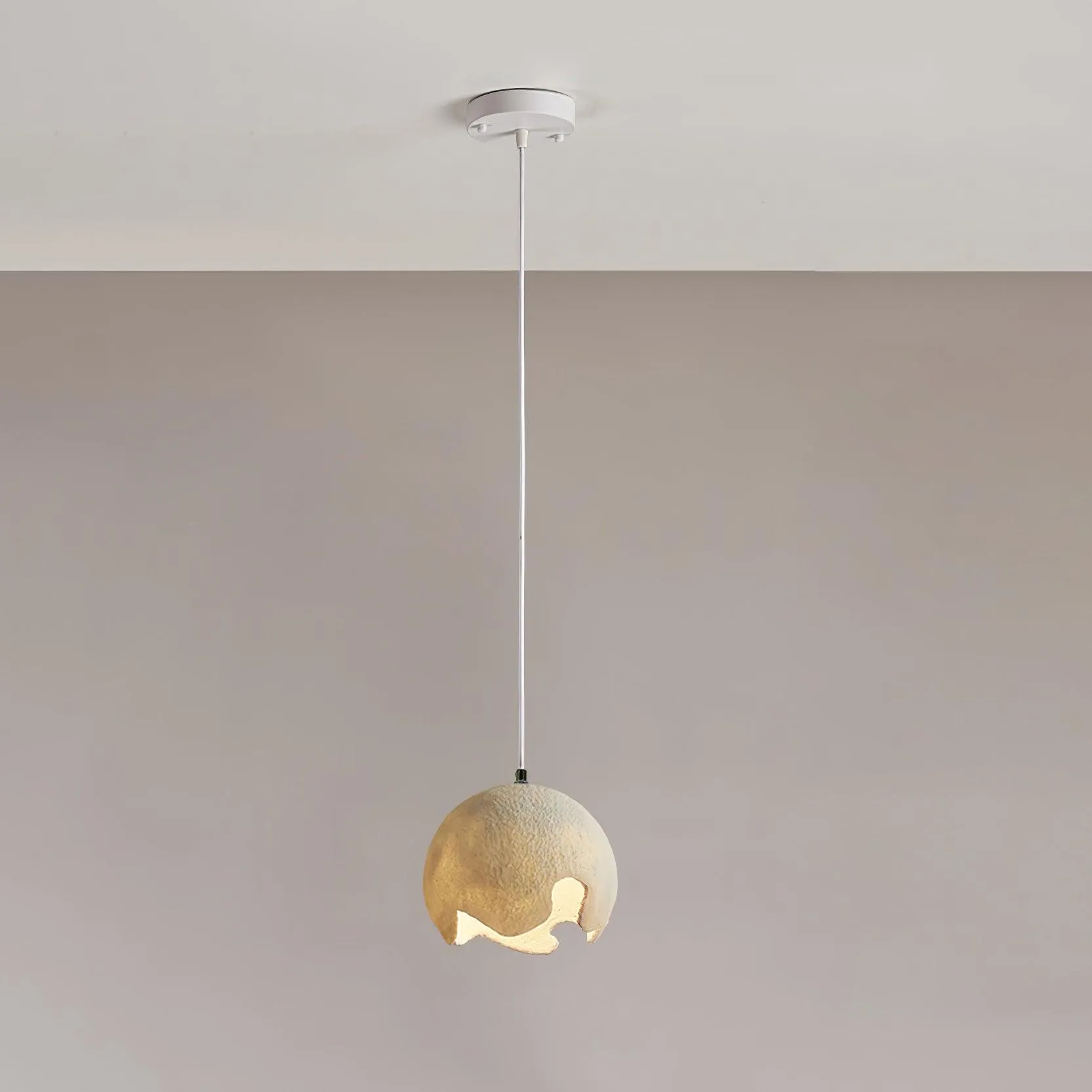 Geometric Resin Pendant Light