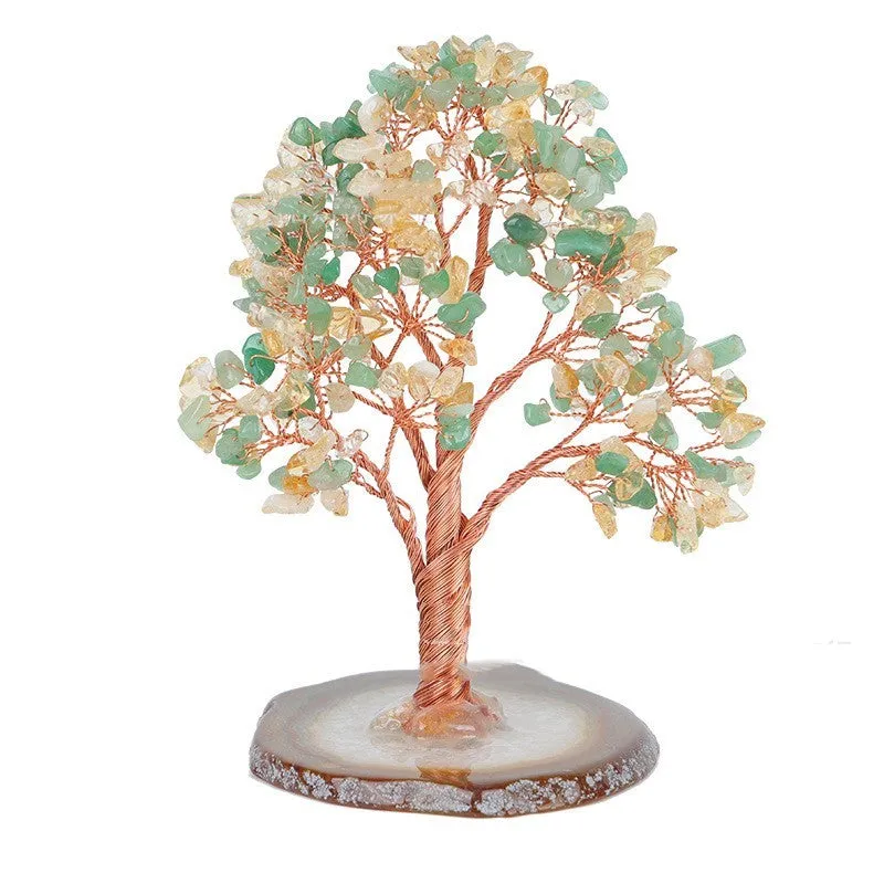 Hand Made Fortune Seeking Citrine Tree! Absolutely Beautiful!!