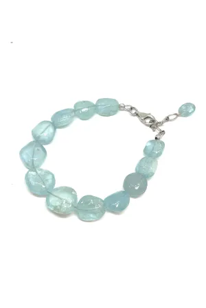 High Grade Aquamarine Bracelet