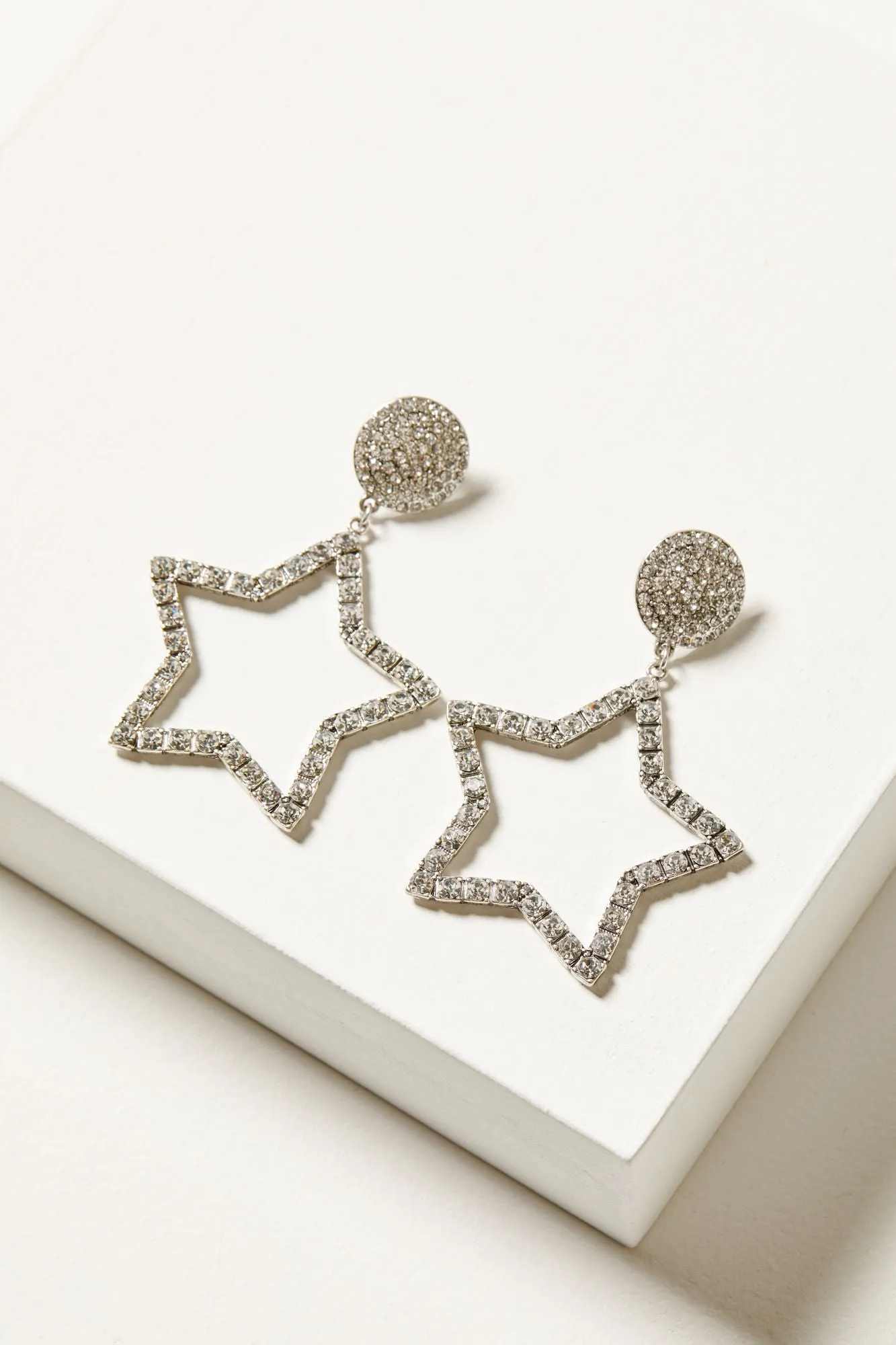 Jeanette Star Rhinestone Earrings