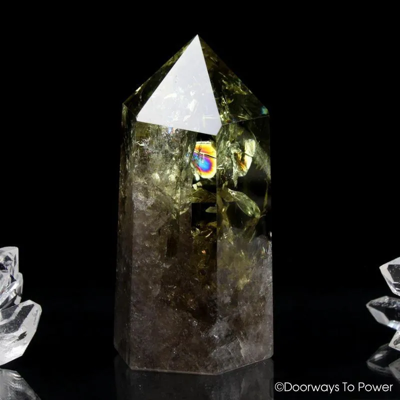 John of God Citrine Smoky Generator Quartz Record Keeper Crystal