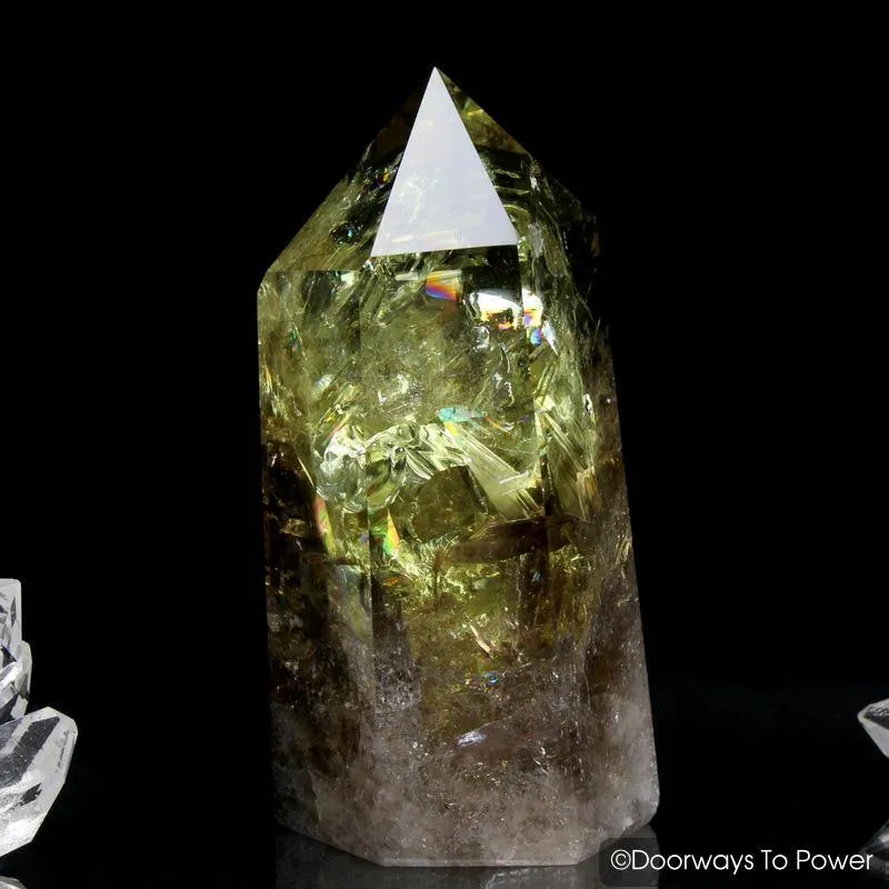 John of God Citrine Smoky Generator Quartz Record Keeper Crystal