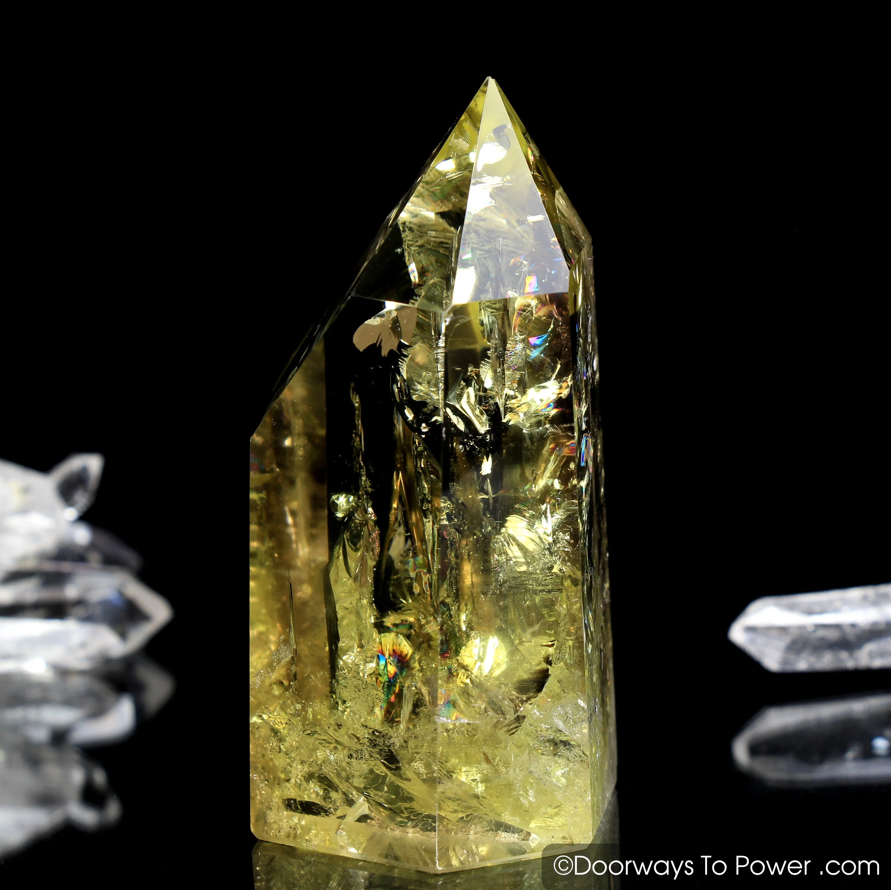 John of God Crystal Citrine Abundance Casa Crystal 'Alchemical Radiance'