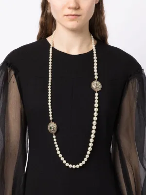 Long Pearl Necklace