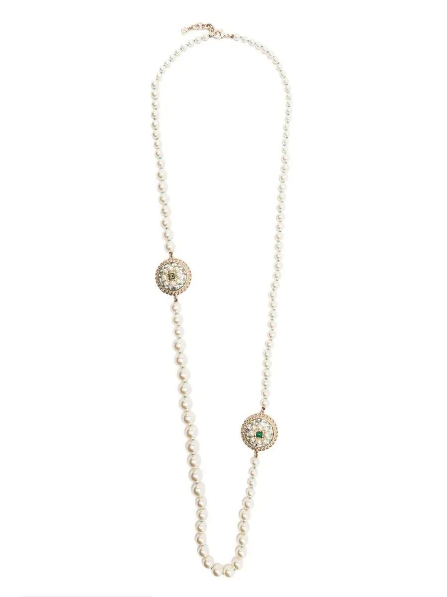 Long Pearl Necklace