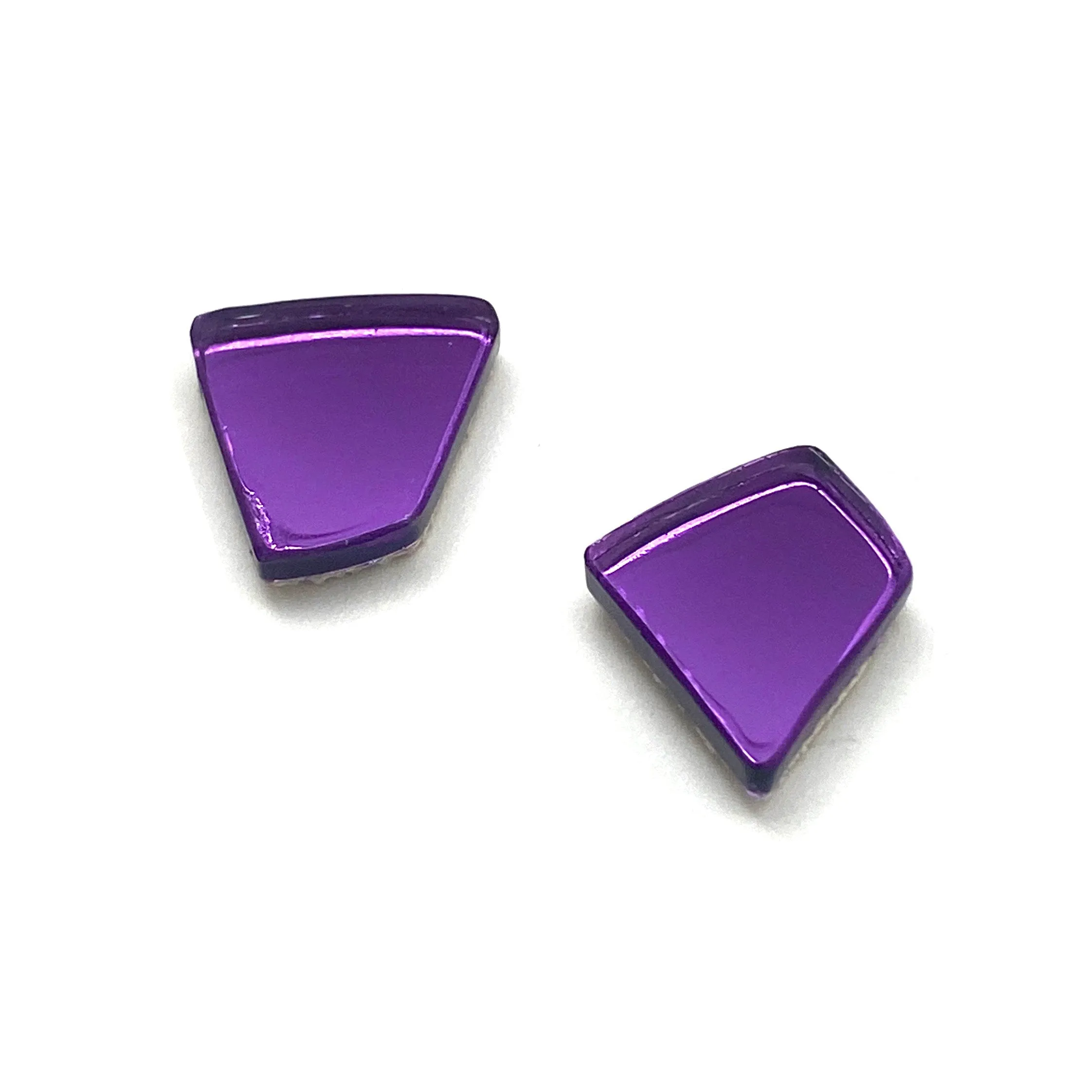 Metallic Purple Acrylic Stud