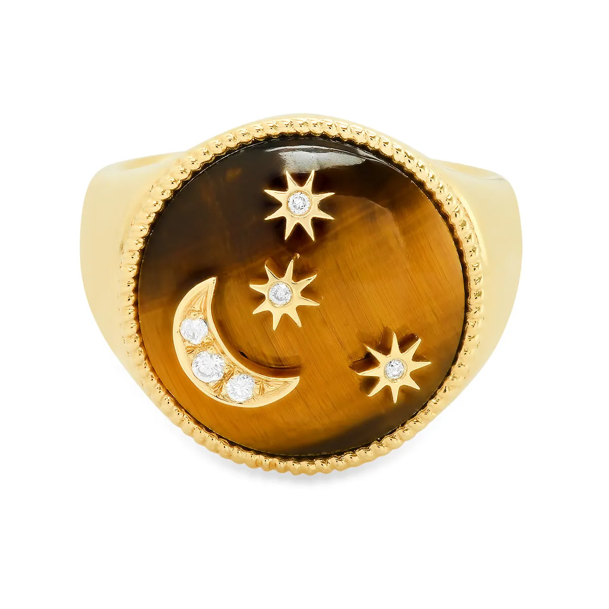 Moon and Stars Signet