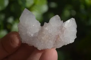 Natural Pale Lilac Spirit Quartz Clusters x 20 From Boekenhouthoek, South Africa