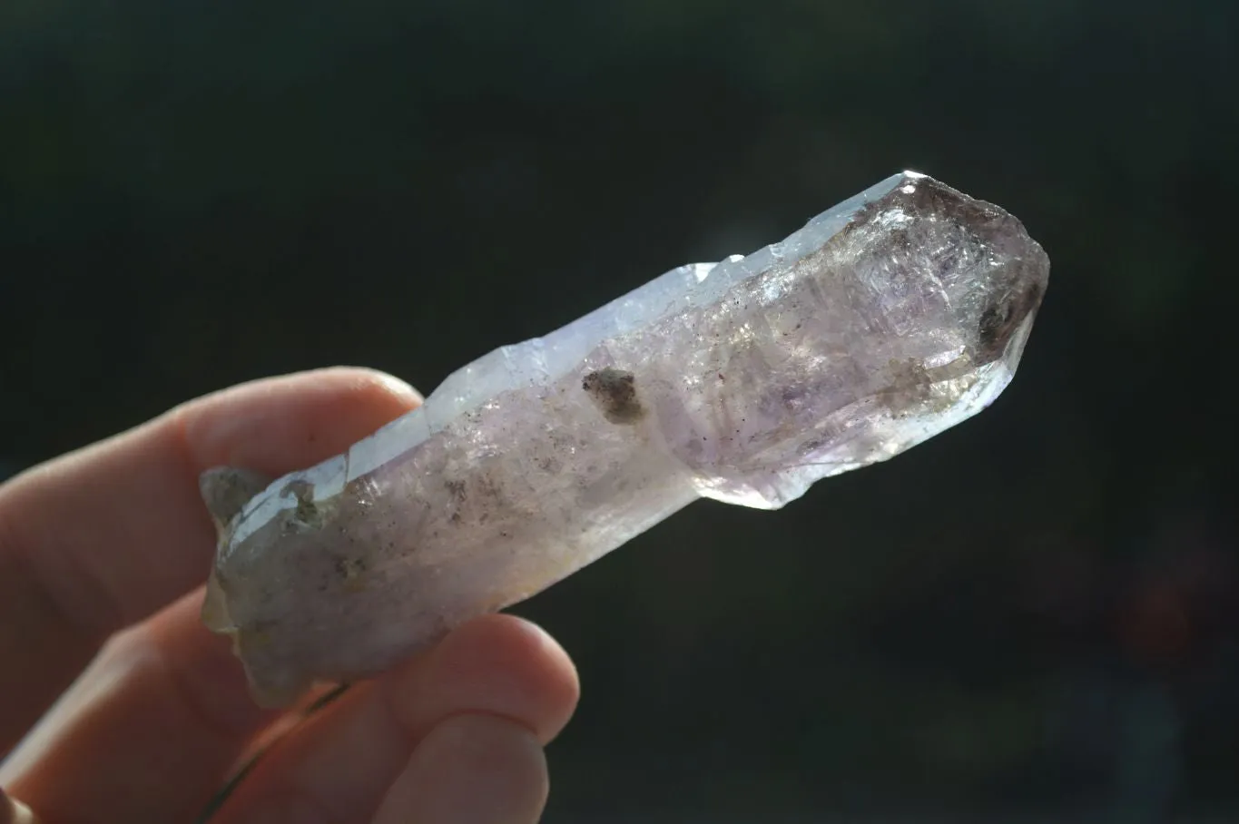 Natural Smokey Chiredzi Amethyst Crystals & Double Terminated Scepters x 12 From Chiredzi, Zimbabwe