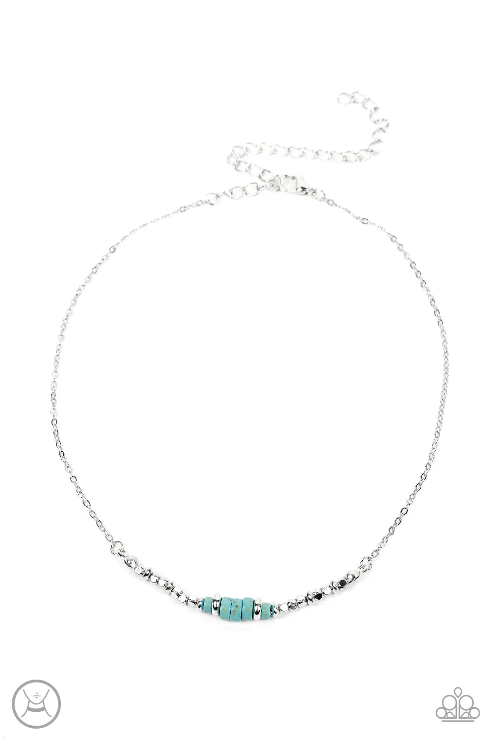 Necklaces Retro Rejuvenation - Blue N2267