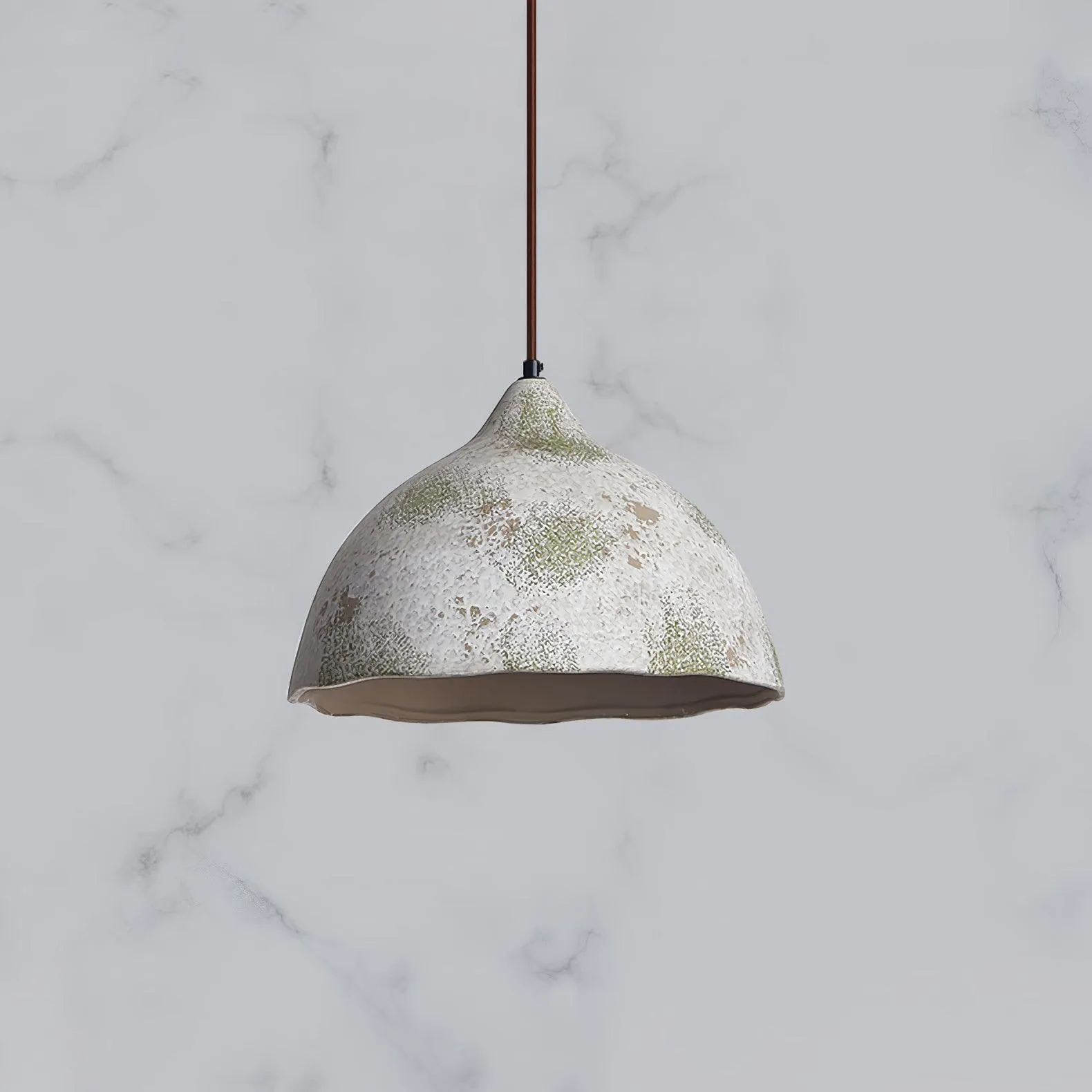 Pear Shape Ceramic Pendant Light