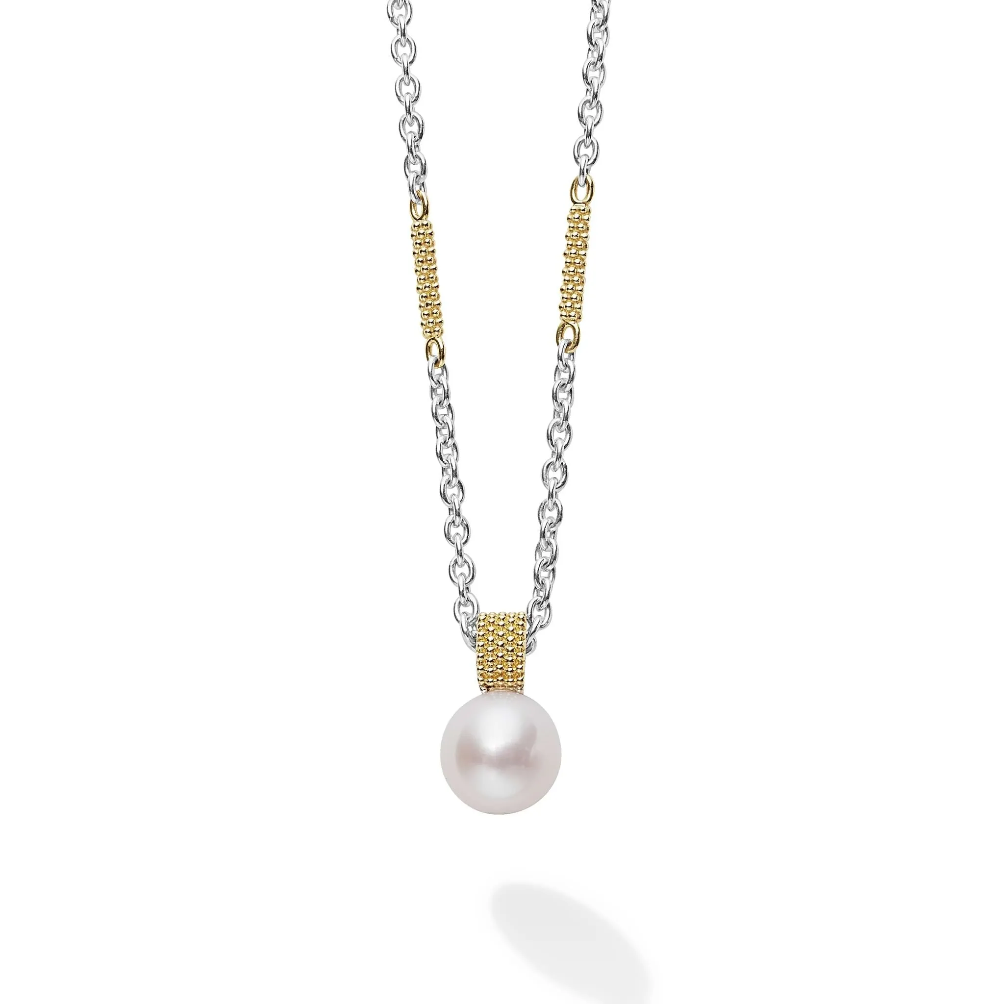 Pearl Pendant Necklace on Adjustable 18" Chain