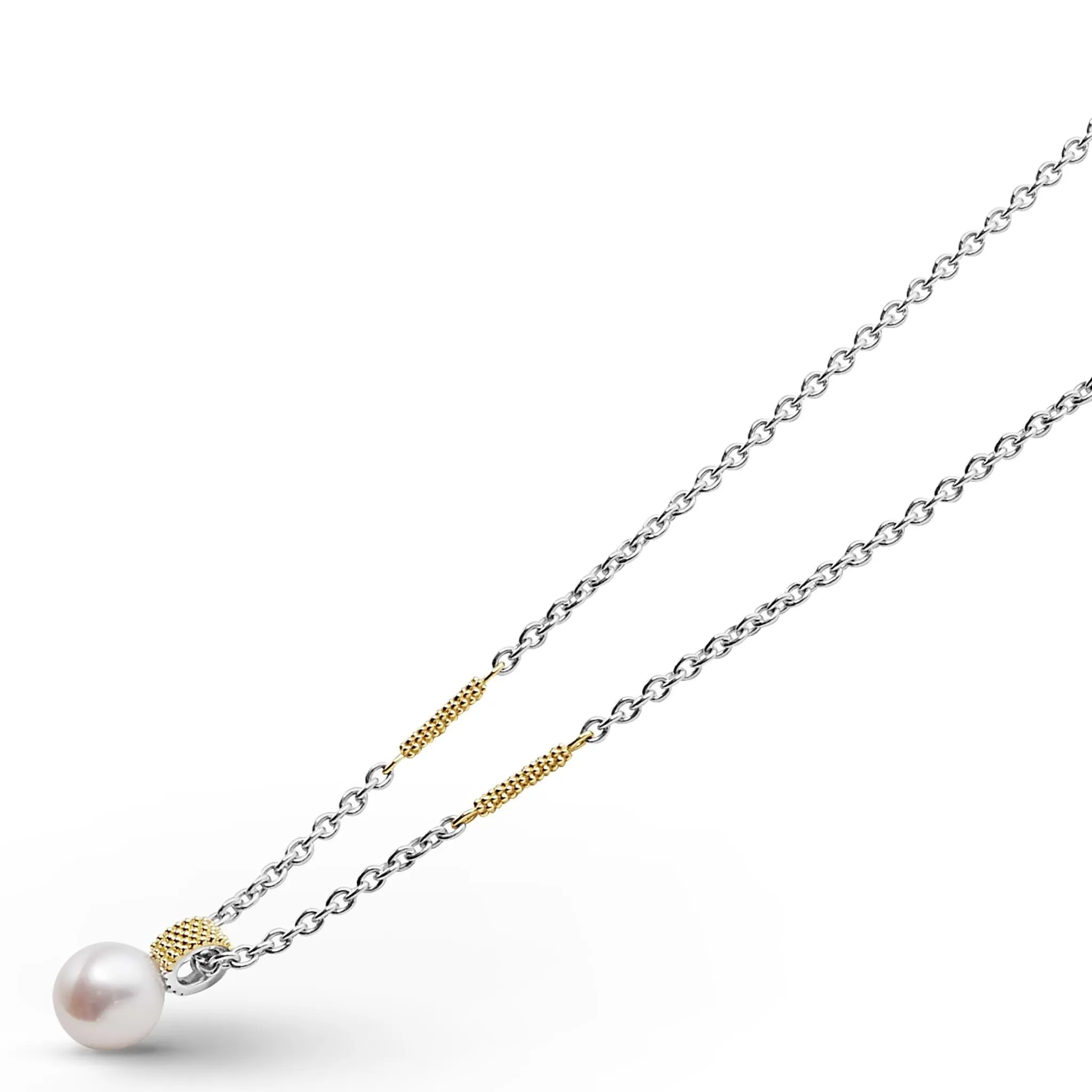 Pearl Pendant Necklace on Adjustable 18" Chain