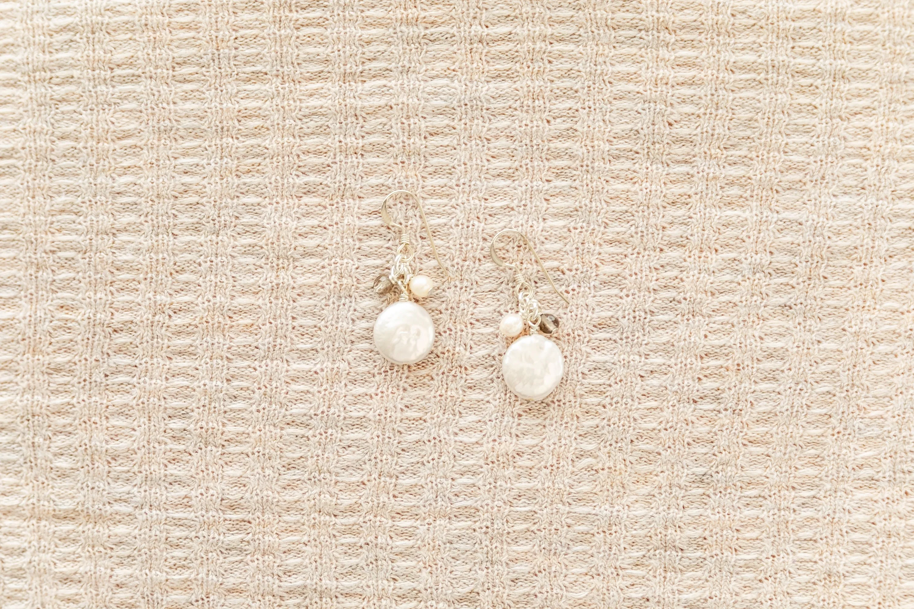 Pearl Poetry Earrings