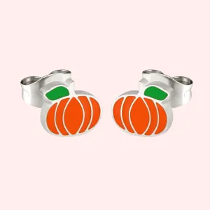 Pumpkin Hypoallergenic Earrings