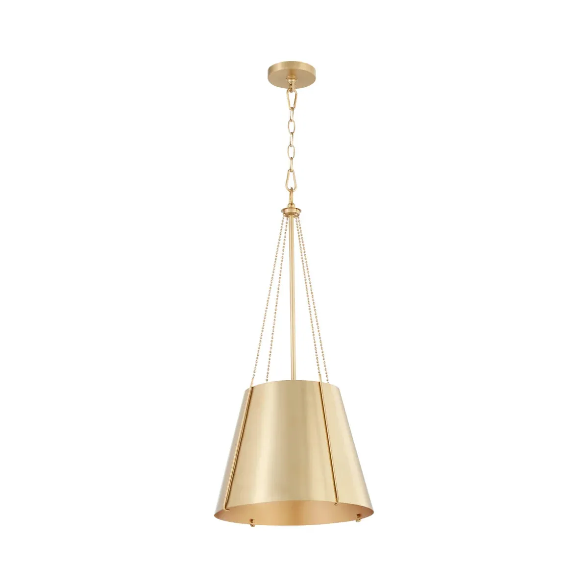 Quorum Denise 862-1-80 Pendant - Aged Brass Denise 15" Transitional