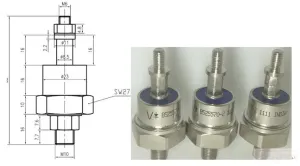 RS010810 ZT Rotating Diode, Bottom Stud 3/8" 24 UNF 2A, Top Stud 1/4", 70 Amp, Cathode Stud