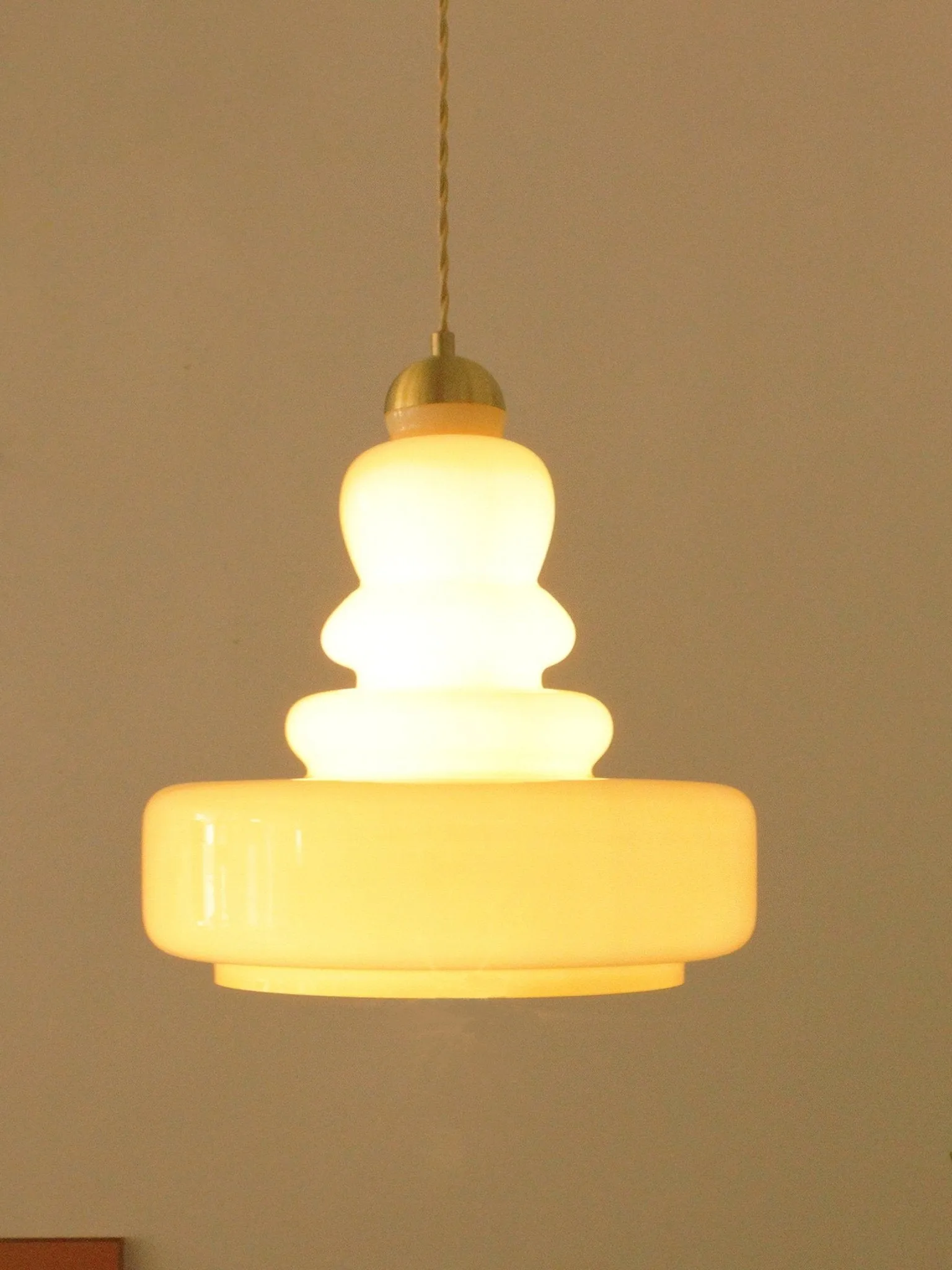 Schoolhouse Glass Pendant Light