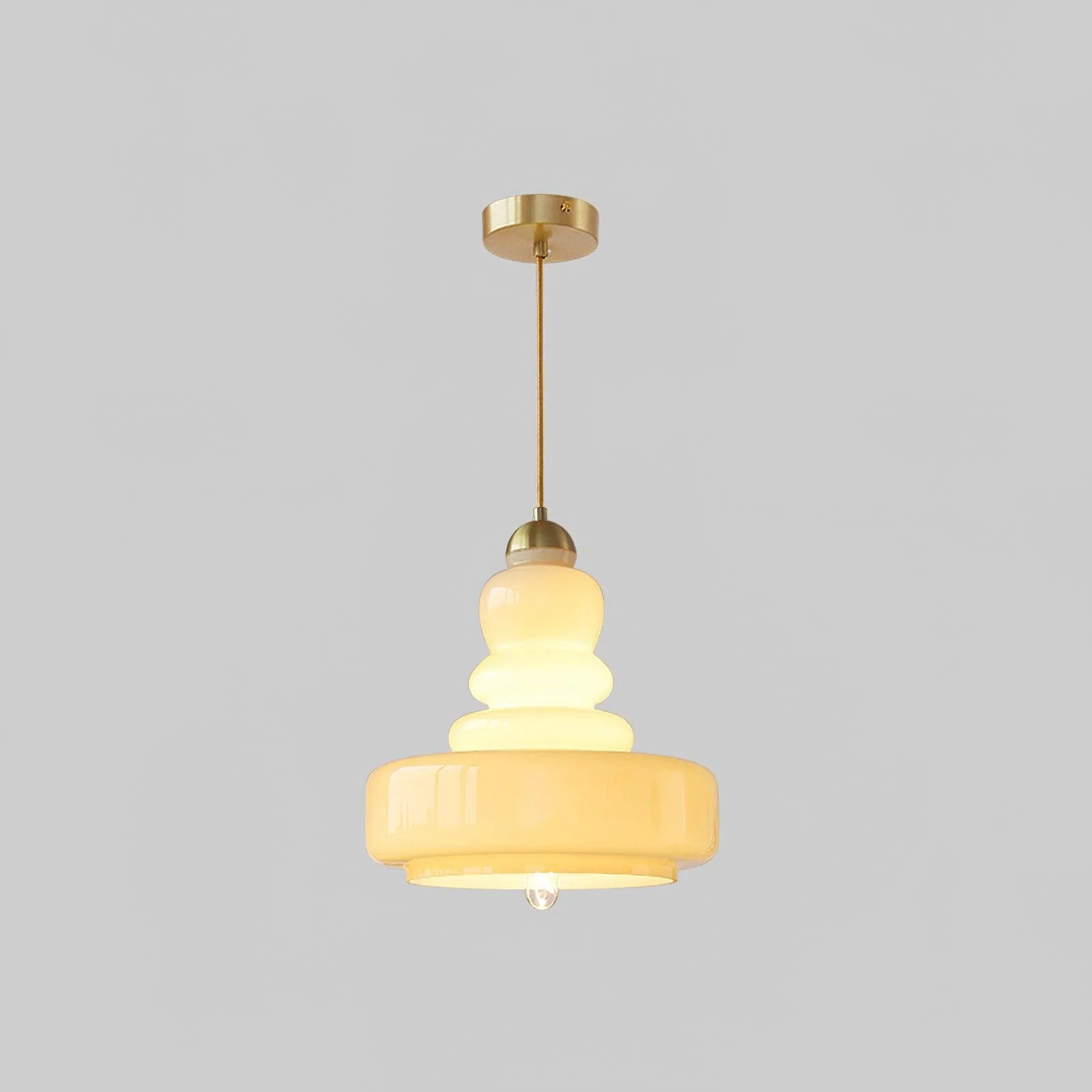 Schoolhouse Glass Pendant Light